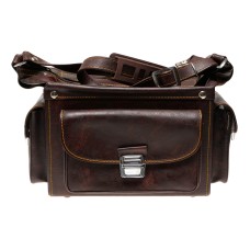 Brown Leather Camera Bag with Strap Brown Leather Camera Bag with Strap