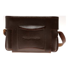 Voigtlander Tan vintage film Leather Camera Case