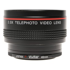 Vivitar 2.0x Telephoto Video Lens 46mm