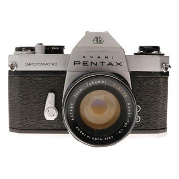Asahi Pentax Spotmatic 35mm SLR with 55mm Lens