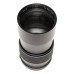 Weltblick Auto Tele 200mm f/3.5 Lens pouch and cap