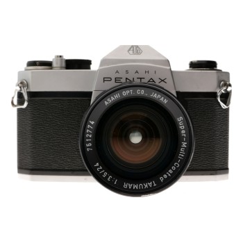 Asahi Pentax SP 500 35mm SLR chrome Film Camera