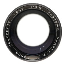 Cunor 300mm f/5.5 Telephoto Lens