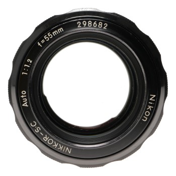 Nikon Nikkor-SC Auto 55mm f/1.2 Lens Nikon Nikkor-SC Auto 55mm f/1.2 Lens