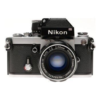 Nikon F2 35mm SLR Film Camera with 50mm Lens