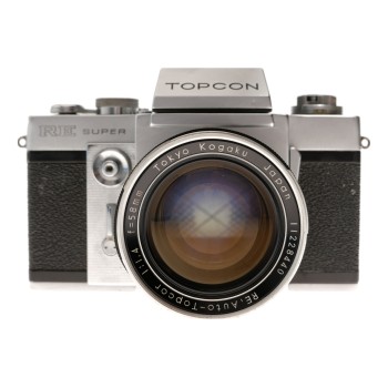 Topcon RE Super 35mm SLR Camera 58mm Lens