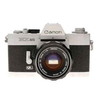 Canon EX Auto 35mm SLR Camera with 50mm Lens