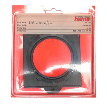 Hama M72mm Universal Camera Filter Holder 10x10cm Free Shipping