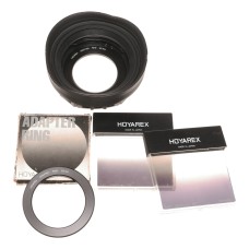 Hoyarex Camera Lens Adapter Rings 52 55mm Hood Gradual Filters Holder