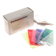 Fotomatic Clip on Tele and Wide Angle Adapter Color Filters in Box