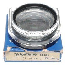 Voigtlander Focar 1 47mm Prominent Camera Close Up Lens Free Shipping