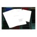 Russian Optics Set of 8x8cm Coloured Optical Glass Samples in Wood Case