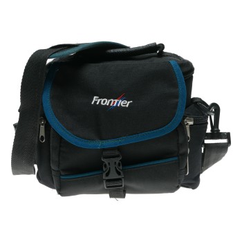 Frontier used vintage film camera case with shoulder strap
