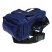 Blue Nylon CD used vintage SLR film camera case with strap