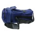 Blue Nylon CD used vintage SLR film camera case with strap