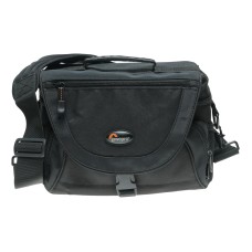 Lowepro Nova 4 AW Black DSLR camera bag with shoulder strap