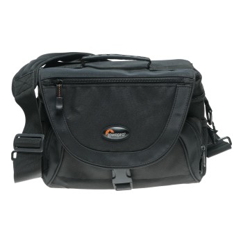 Lowepro Nova 4 AW Black DSLR camera bag with shoulder strap