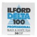 Ilford Delta 100 Professional film Black white negative 36 Exp.