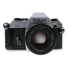 Nikon FG 35mm Film SLR Camera Series E 1.8/50mm MF15 Data Back