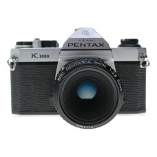 Pentax K1000 35mm Film SLR Camera SMC Macro 1:2.8 50 Lens Filters Manual