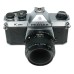 Pentax K1000 35mm Film SLR Camera SMC Macro 1:2.8 50 Lens Filters Manual