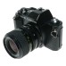 Chinon CM5 35mm Film SLR Camera Cosina 35-70 Macro Lens Hanimex Flash