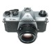 Pentax K1000 SLR Film Camera 1:2/50 SMC Lenses Tele Converter Manuals