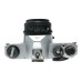 Pentax K1000 SLR Film Camera 1:2/50 SMC Lenses Tele Converter Manuals