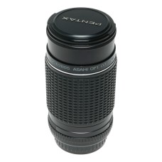 Pentax-M 1:4 200mm Macro SLR Camera Telephoto Lens Caps Original Pouch