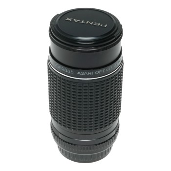 Pentax-M 1:4 200mm Macro SLR Camera Telephoto Lens Caps Original Pouch