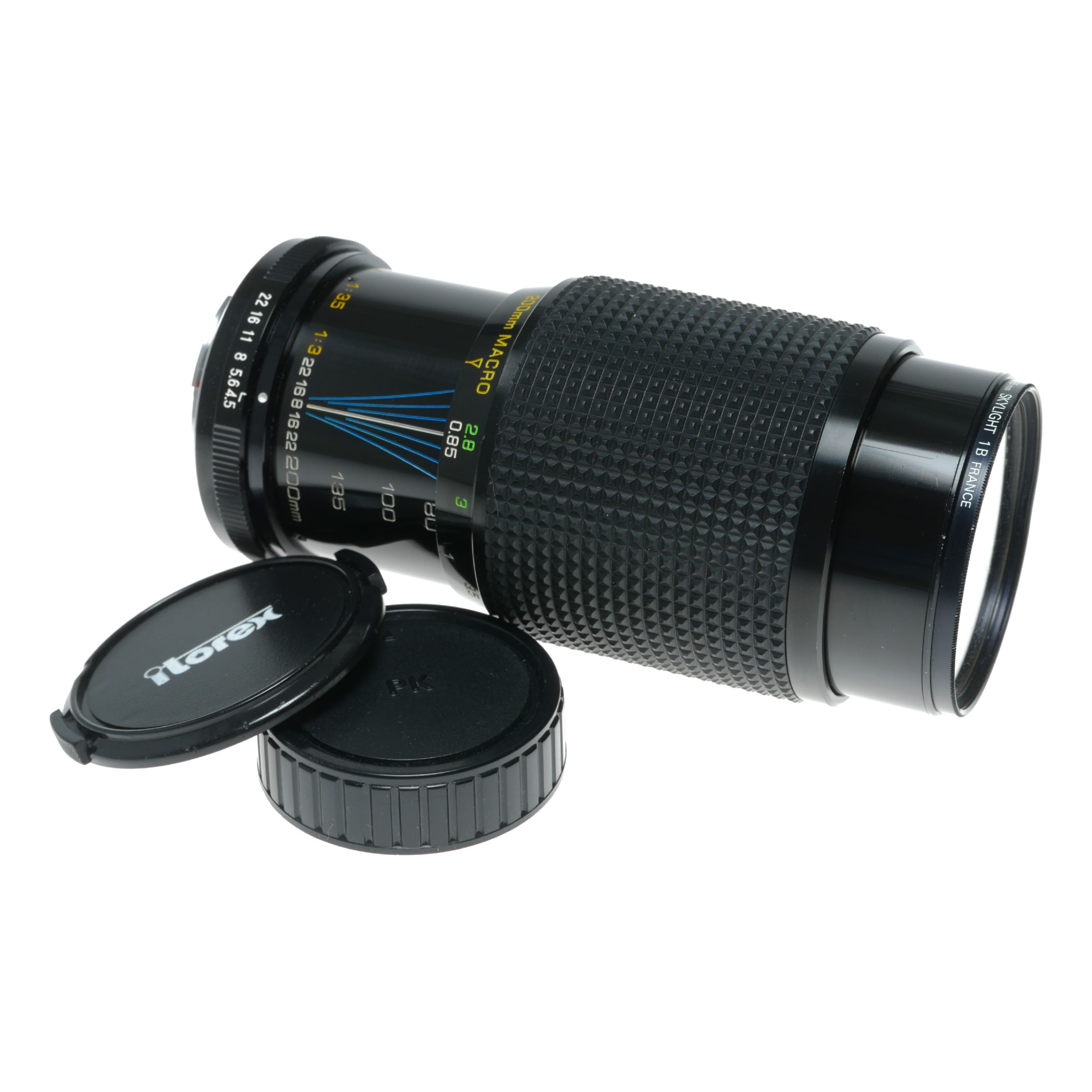 Itorex Macro Zoom Lens 1:4.5 f=80-200mm Pentax K Mount as is