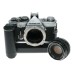 Olympus OM2 SLR Film Camera Auto-S 1.8 50mm Lens Motor Drive