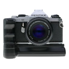 Pentax ME Super 35mm Film SLR Camera 1:2/50 Lens Motor Drive