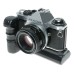 Pentax ME Super 35mm Film SLR Camera 1:2/50 Lens Motor Drive