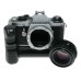 Pentax ME Super 35mm Film SLR Camera 1:2/50 Lens Motor Drive