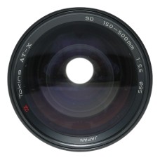 Tokina AT-X 150-500mm SD Tele Zoom Camera Lens 1:5.6 Tripod Mount
