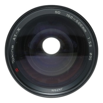 Tokina AT-X 150-500mm SD Tele Zoom Camera Lens 1:5.6 Tripod Mount