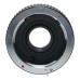 DOI Pentax K 2x Auto Tele Converter Camera Lens