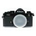 Nikon FM2 Black SLR 35mm Film Camera Body 3.5/28 Nikkor Free Lens