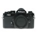 Nikon FM2 Black SLR Camera 1:3.5/28 Nikkor 1:2.5/105 Lenses Caps Filters