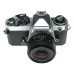 Nikon FE SLR 35mm Film Camera Series E 1:2.8/28 Lens Caps Pouch