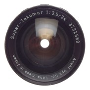 Pentax Super-Takumar 1:3.5/24 Asahi Wide Angle SLR vintage lens