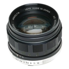 Minolta MC Rokkor PF 1:1.4 f=58mm Fast SLR Camera Prime Lens