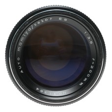 Mamiya Sekor Auto ES 1:3.5 f=200mm Minolta A Mount Lens