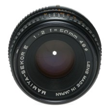 Mamiya Sekor E 1:2 f=50mm Bayonet Ma Mount Camera Lens