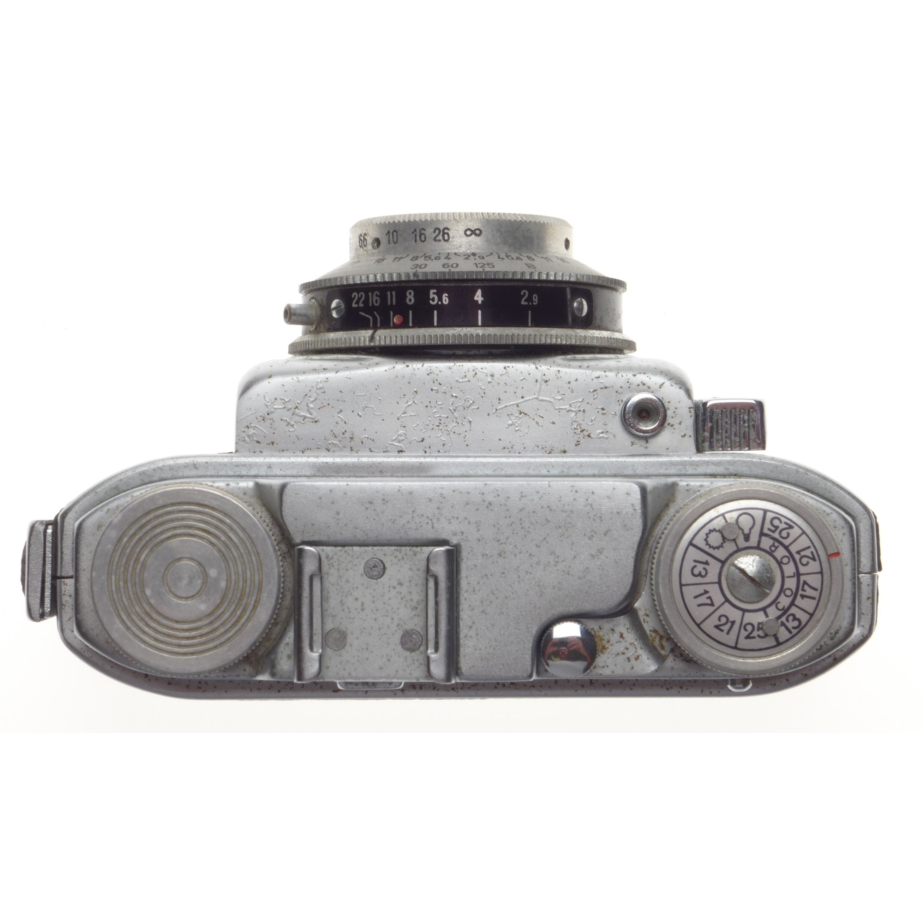 Beirette Junior II camera E. Ludwig Meritar 2.9 f=45mm lens