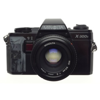 Minolta X-300s MD 50mm 1:2 Classic 35mm Film Camera