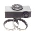 Cased Kodak universal hot shoe camera rangefinder with lenses