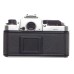 Nikon FA Chrome Classic SLR film camera 35mm body strap cap grip
