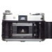 Color-Skopar X 2.8/50mm Voigtlander Bessamatic SLR 35mm Film camera chrome